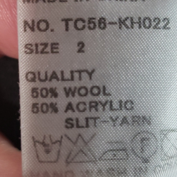 TSUMORI CHISATO THIN SWEATER/DRESS SZ 2 - Picture 9 of 13